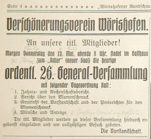 Mindelheimer Zeitung: Einladung Generalversammlung