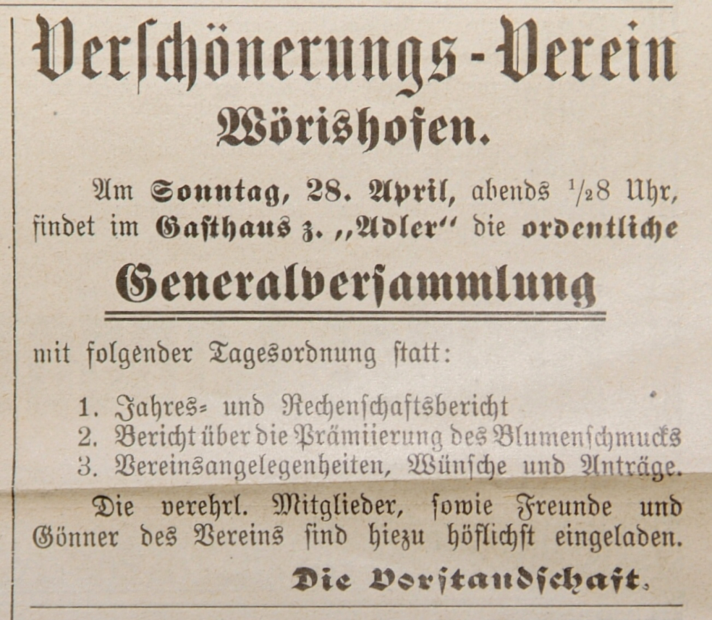 Mindelheimer Zeitung: Einladung Generalversammlung