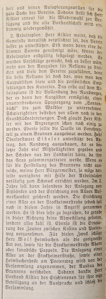 Mindelheimer Zeitung: Bericht Generalversammlung Teil 2