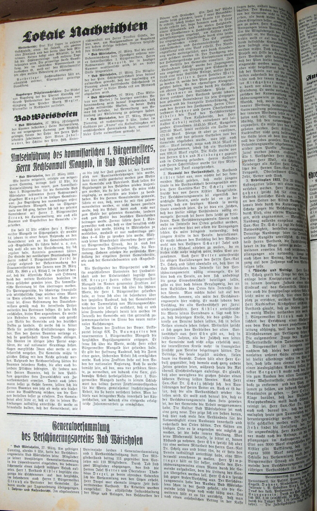 Mindelheimer Zeitung: Generalversammlung
