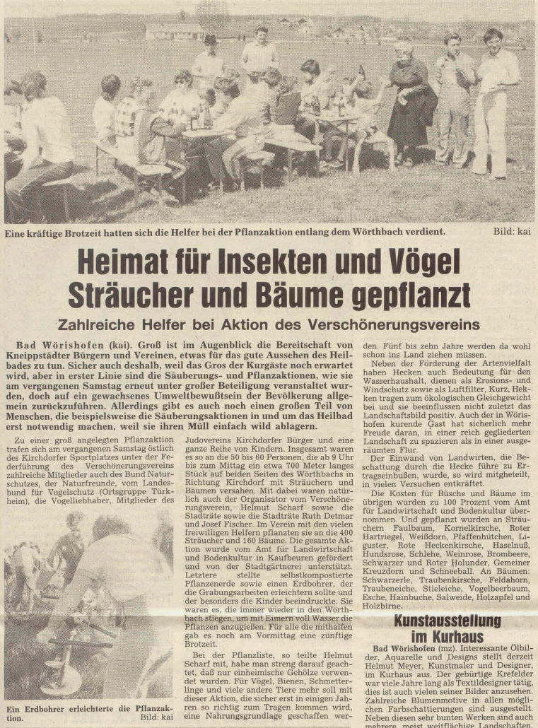 Mindelheimer Zeitung: Heimat für Insekten und Vögel
