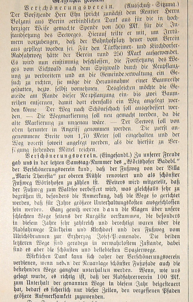 Mindelheimer Zeitung: Bericht zur Ausschußsitzung Oktober