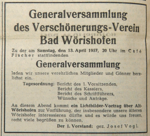 Mindelheimer Zeitung: Einladung zur Generalversammlung
