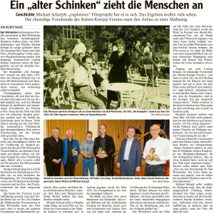 Mindelheimer Zeitung / 21.05.22: Ein "alter Schinken" zieht die Menschen an