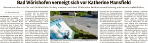 06.07.22 Mindelheimer Zeitung_Seite_27 Bad Wörishofen verneigt sich vor Katherina Mansfield