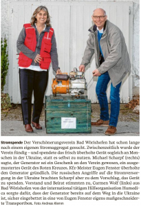 2023-01-28_Mindelheimer Zeitung: Stromspende des Verschönerungsvereins BW