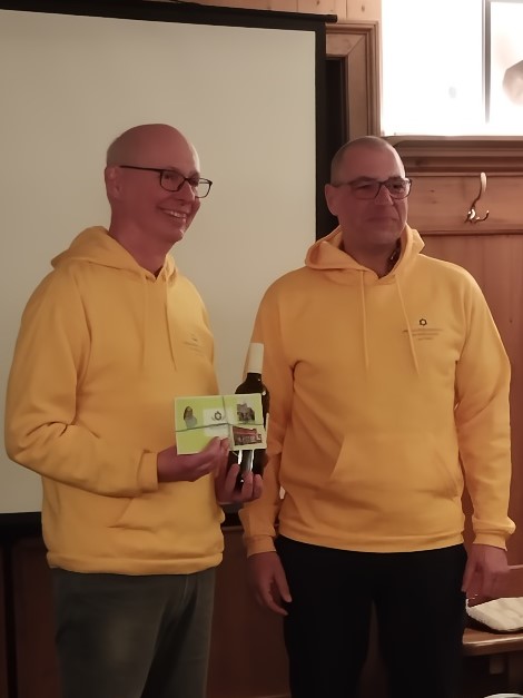 1. Vorsitzender Jochen Schurr, 2. Vorsitzender Michael Scharpf