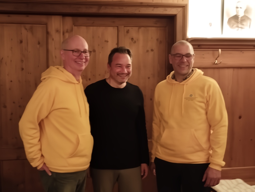 1. Bürgermeister Daniel Pflügl, 1. Vorstand Jochen Schurr, 2. Vorstand Michael Scharpf