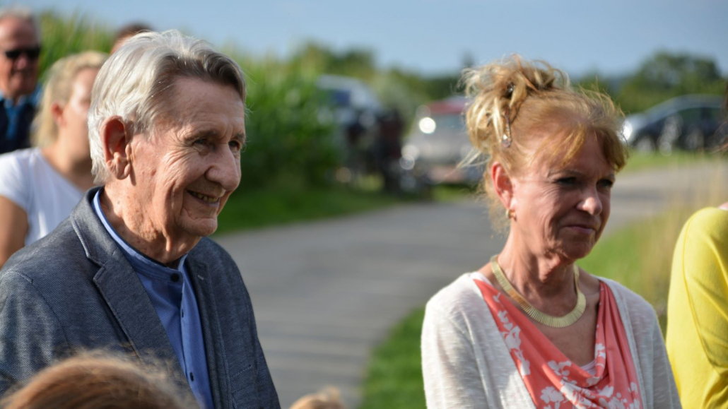 23.7.25 WG. GEDENKEN KANIA (7) red Baumspende am beliebten Spazierweg mit Hans Kania